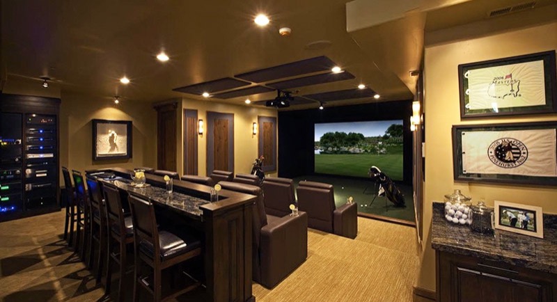 Phòng golf 3D bravo max