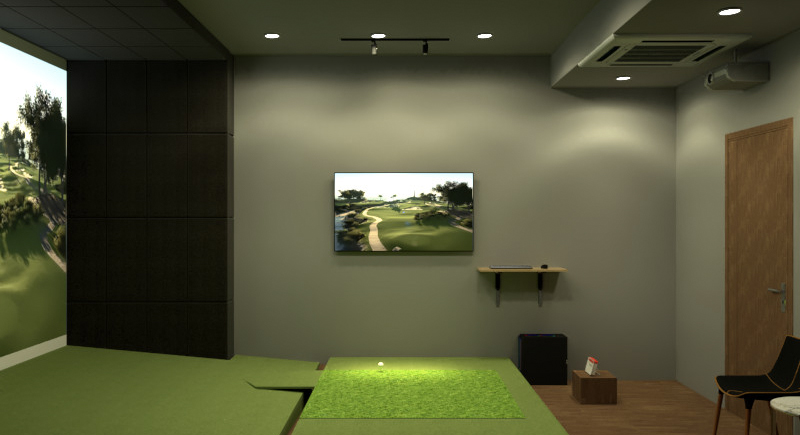 Phòng Golf 3D Mevo Plus