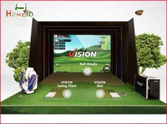 Phòng golf 3D cao cấp Eagle Eyes công nghệ Hàn Quốc