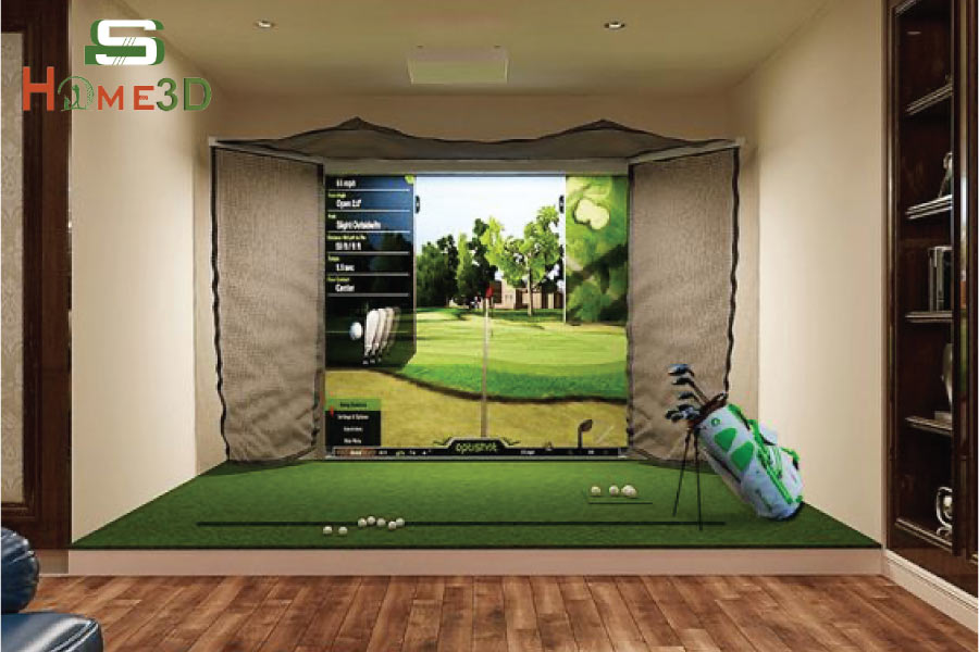 lưu ý khi chơi golf 3D với phòng golf 3D